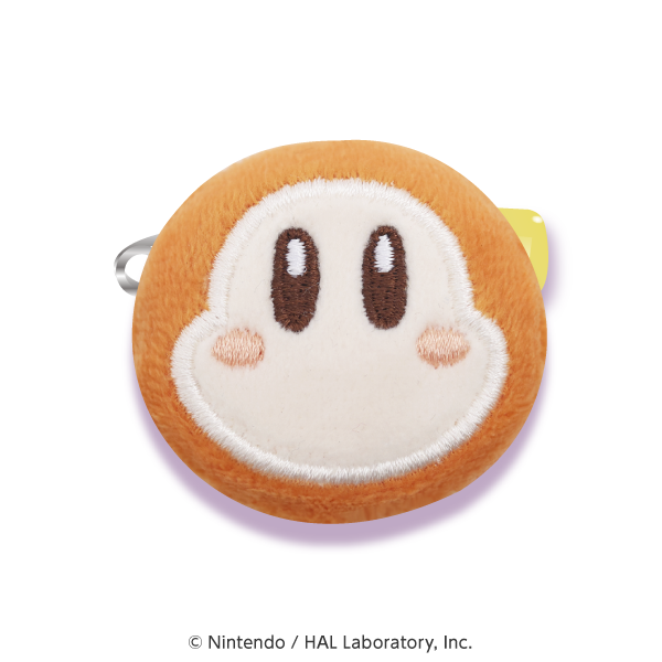 星のカービィ_もふもふバッジ ⑧ワドルディ (フェイス)