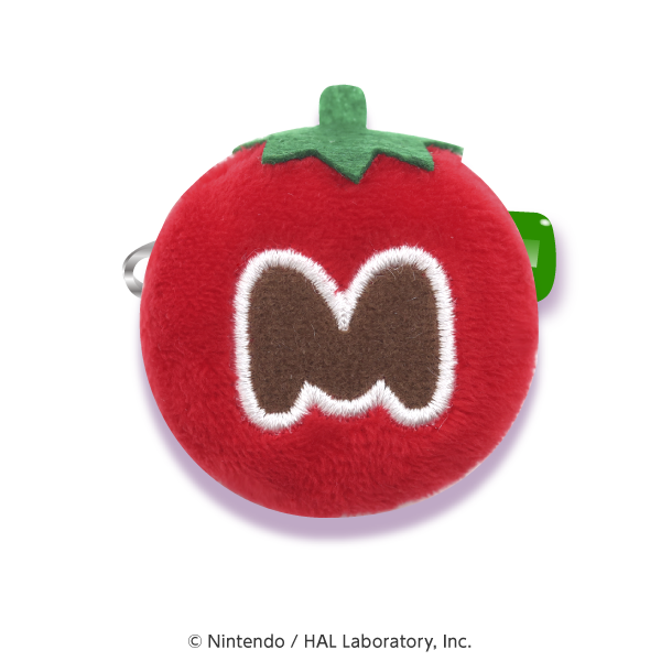 星のカービィ_もふもふバッジ ⑫マキシムトマト