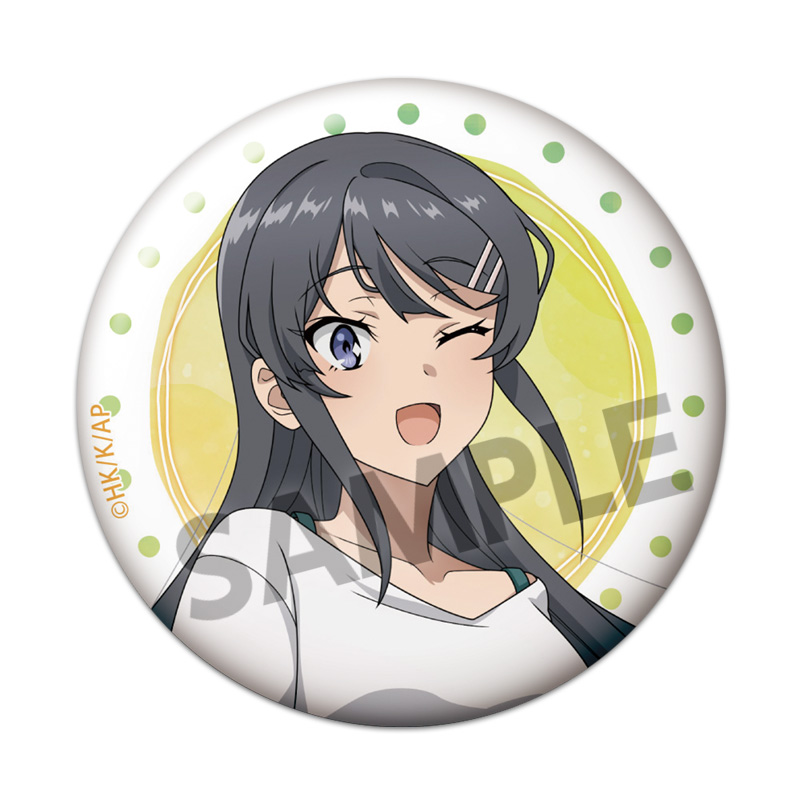 青春ブタ野郎シリーズ_描き下ろしトレーディング缶バッジ 桜島