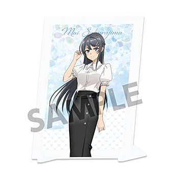 青春ブタ野郎シリーズ_描き下ろしビジュアルアクリルプレート 桜島麻衣の夏休み 私服Ver.