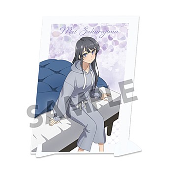青春ブタ野郎シリーズ_描き下ろしビジュアルアクリルプレート 桜島麻衣の夏休み 部屋着Ver.