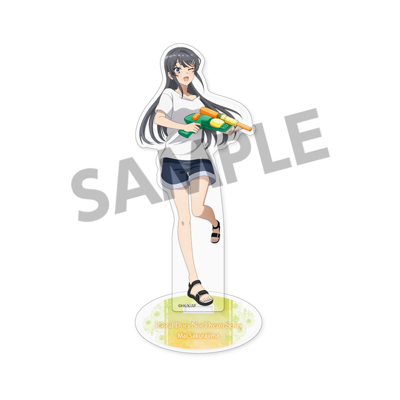 青春ブタ野郎シリーズ_描き下ろしアクリルスタンド 桜島麻衣の夏休み 水遊びVer.