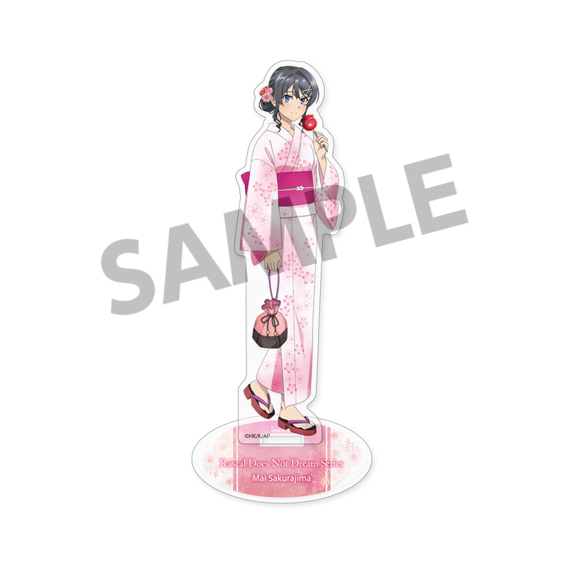 青春ブタ野郎シリーズ_描き下ろしアクリルスタンド 桜島麻衣の夏休み 浴衣Ver.