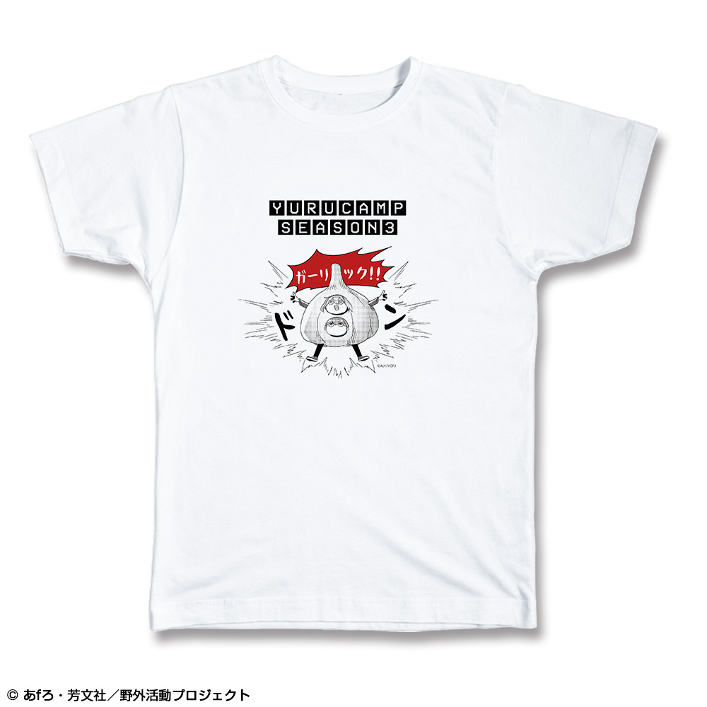 ゆるキャン△ SEASON３_Lサイズ_Tシャツ Ver.2 デザイン02(各務原なでしこ&志摩リン/B)