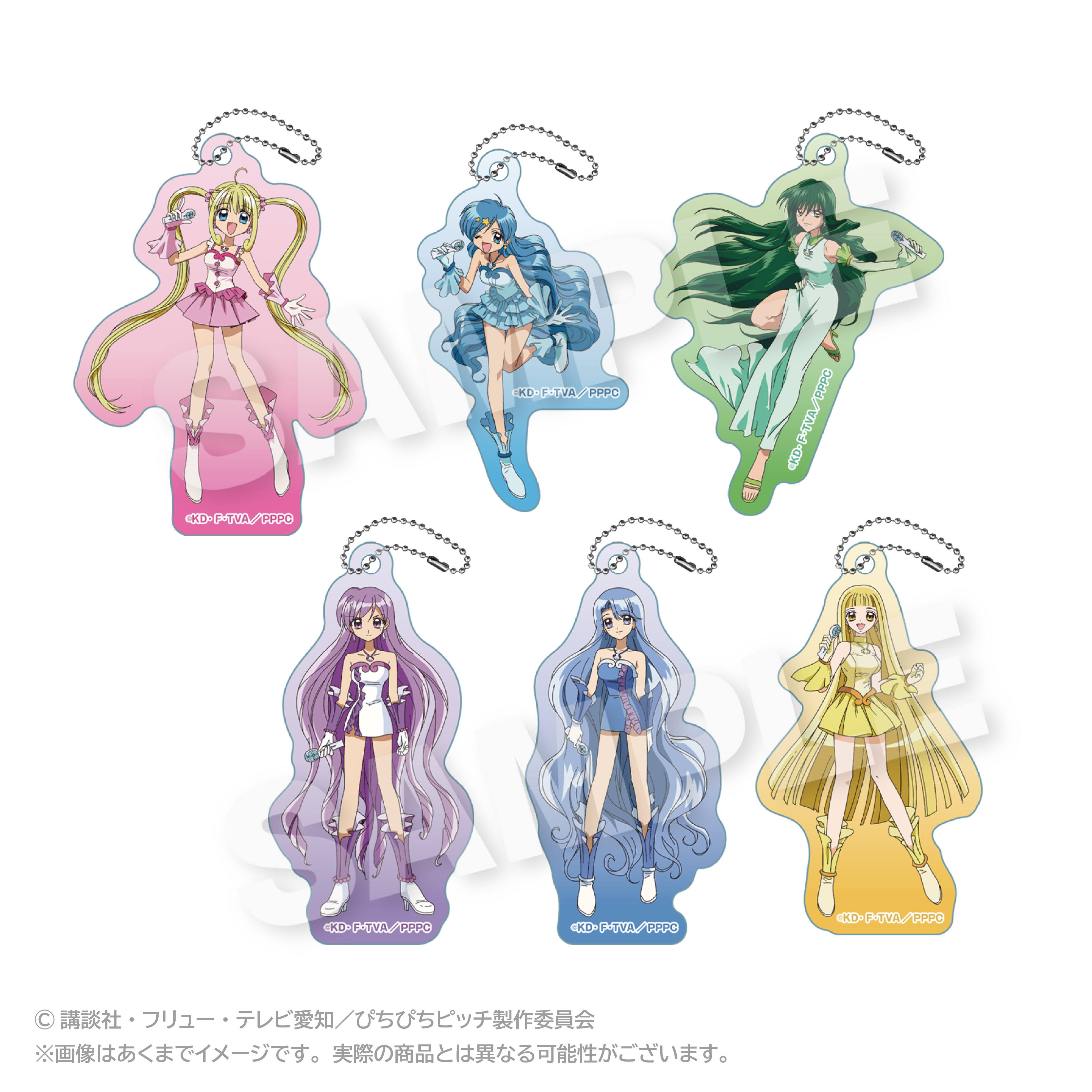 ぴちぴちピッチ　アクリルキーホルダー　31点 ぴちぴちピッチ_アクリルキーホルダー ファーストver. かれん