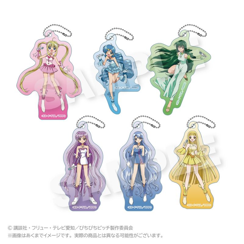ぴちぴちピッチ_アクリルキーホルダー ファーストver. かれん