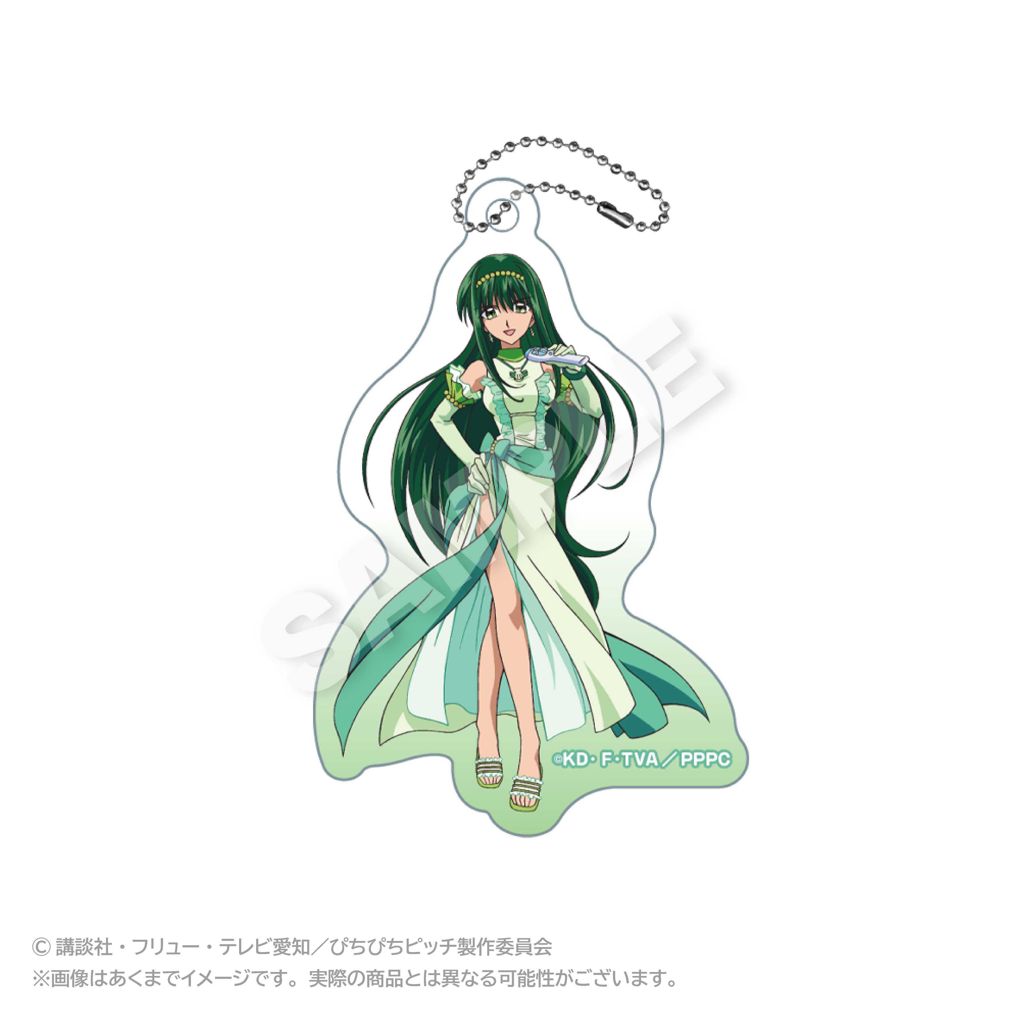 ぴちぴちピッチ_アクリルキーホルダー ピュアver.　リナ