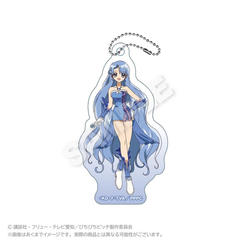 ぴちぴちピッチ　シーパラ　SDキーホルダー　全種類 ぴちぴちピッチ トレーディングきらりんラバーキーホルダー BOX ver