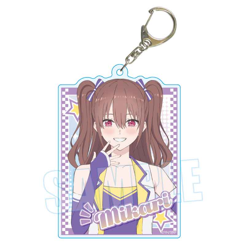 2.5次元の誘惑_ちょいデカアクリルキーホルダー 橘 美花莉 チアガールver.