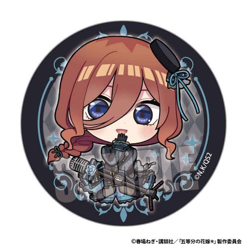 五等分の花嫁*_缶バッジ 中野 三玖 ゴシックアイドルver.