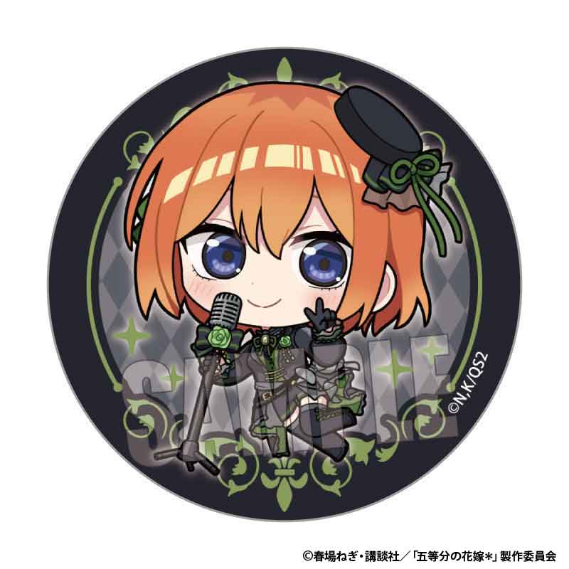 五等分の花嫁*_缶バッジ 中野 四葉 ゴシックアイドルver.