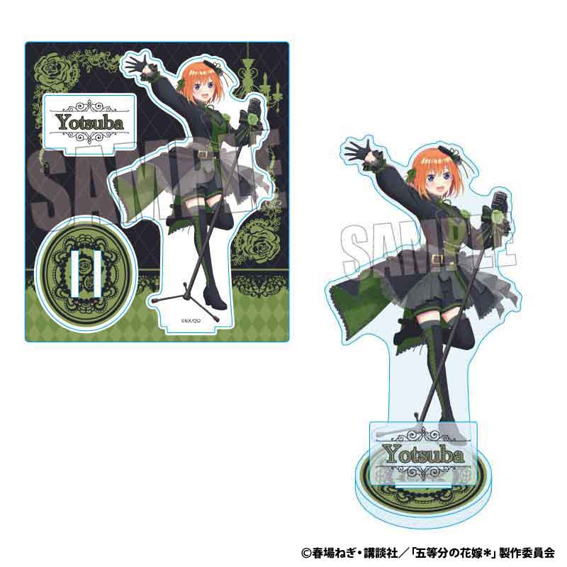 五等分の花嫁*_アクリルスタンド 中野 四葉 ゴシックアイドルver.