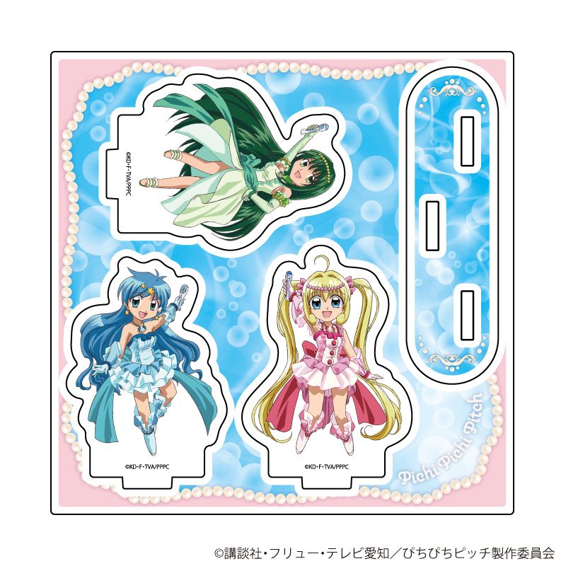 マーメイドメロディーぴちぴちピッチ_アクリルスタンドプレート03/集合