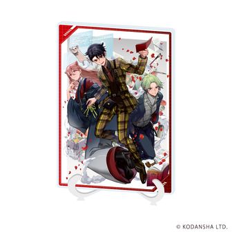 ハンドレッドノート_おなまえアクリルプレートバッジ01/BOX(全9種