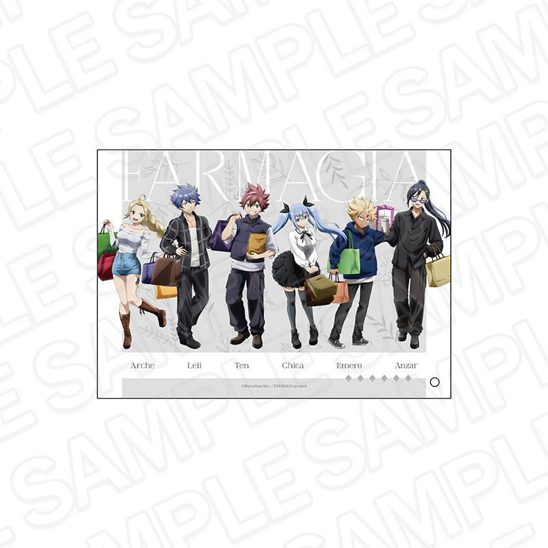 FARMAGIA_ミニアクリルアート　shopping ver.