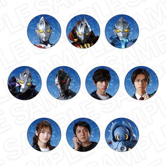 ウルトラマン TDGシリーズ_缶バッジ03/ウルトラマンダイナver