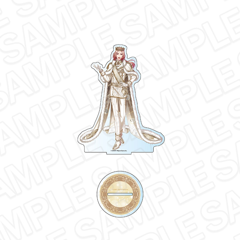 夢王国と眠れる100人の王子様_ホログラムデカアクリルスタンド　メディ　10thプリンスパレード ver.