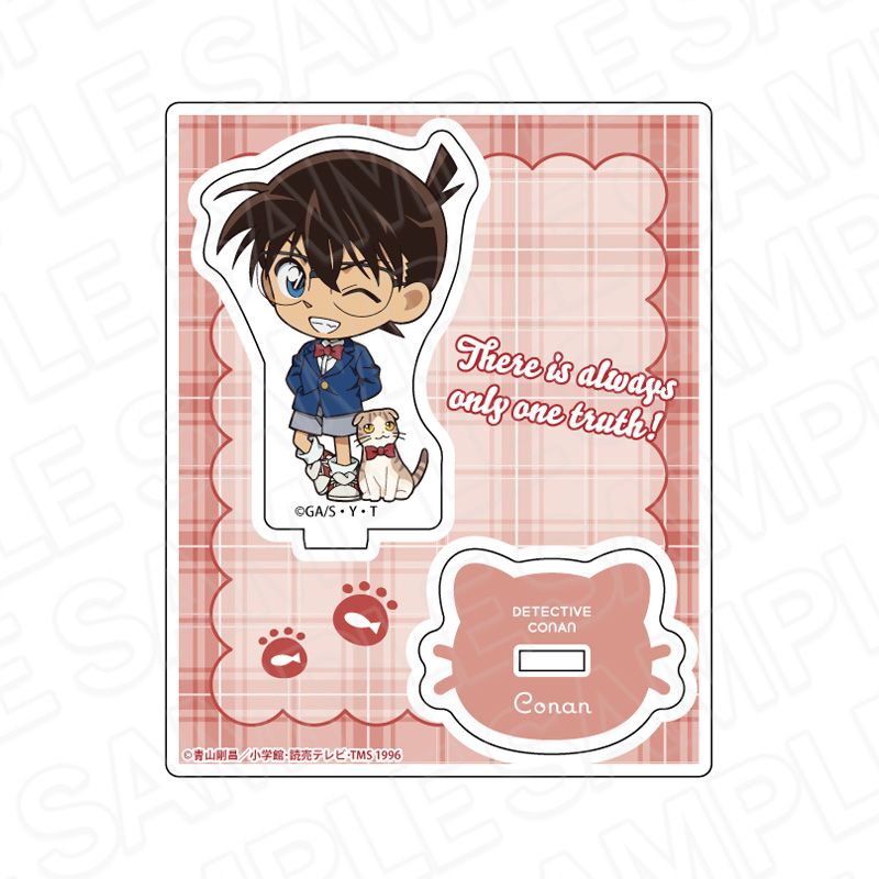 名探偵コナン_アクリルスタンド 江戸川コナン デフォルメねこ ver.4