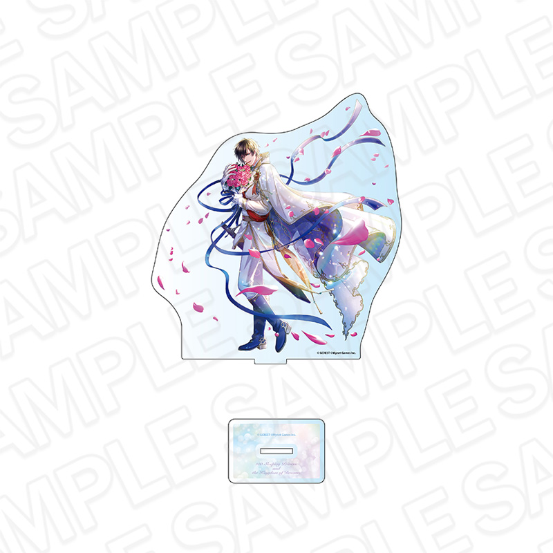 夢王国と眠れる100人の王子様_ホログラムデカアクリルスタンド　ユリウス太陽覚醒　Dream Bouquet?あなたの旅路へ? ver.