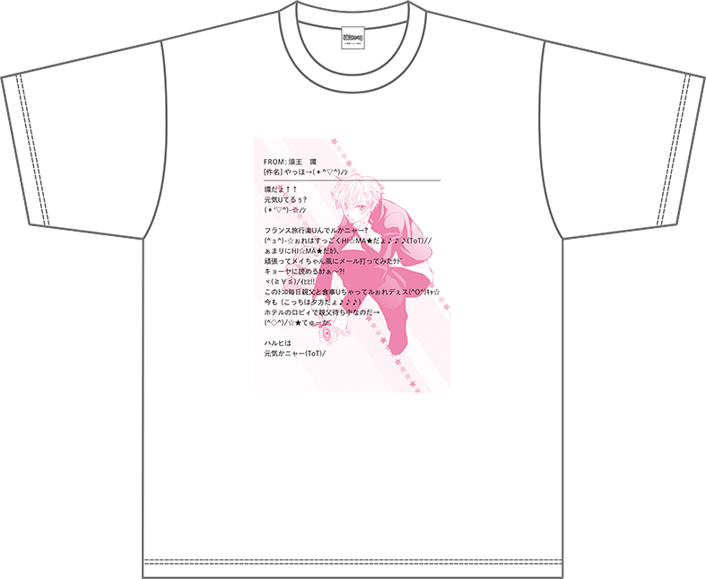 桜蘭高校ホスト部_環のメル画Tシャツ／環だょ↑↑ | 桜蘭高校ホスト部