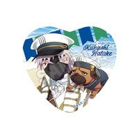 NARUTO-ナルト- 疾風伝_マリンルック トレーディングハート型缶バッジ