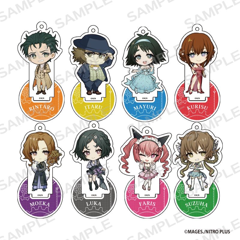 STEINS;GATE_トレーディングアクリルスタンドキーホルダー 15周年記念
