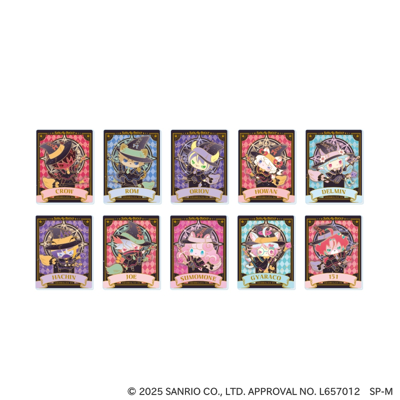 SHOW BY ROCK!!_アクリルカード38/魔法使いver. BOX(全10種)(描き下ろしイラスト)【コンプリートBOX/10個入り】