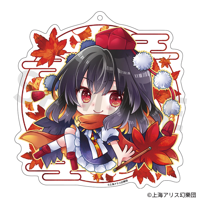 東方Project_クリエイターズキーホルダー 35 射命丸文 illust.蒼馬みずき