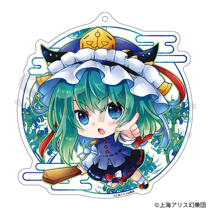 東方Project_クリエイターズキーホルダー 37 四季映姫・ヤマザナドゥ illust.蒼馬みずき