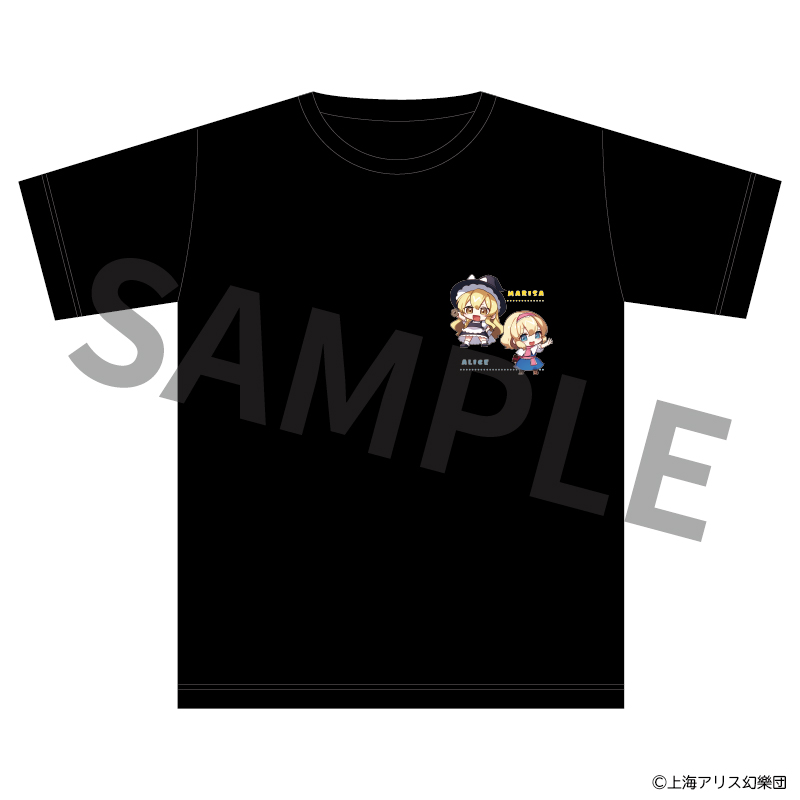 東方Project_Lサイズ_フルカラーTシャツ 魔理沙&アリス illust.まさる.jp