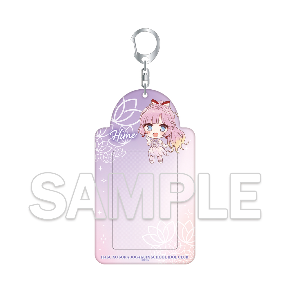 ラブライブ！蓮ノ空女学院スクールアイドルクラブ_フォトカードキーホルダー Ver.AURORA FLOWER 安養寺 姫芽