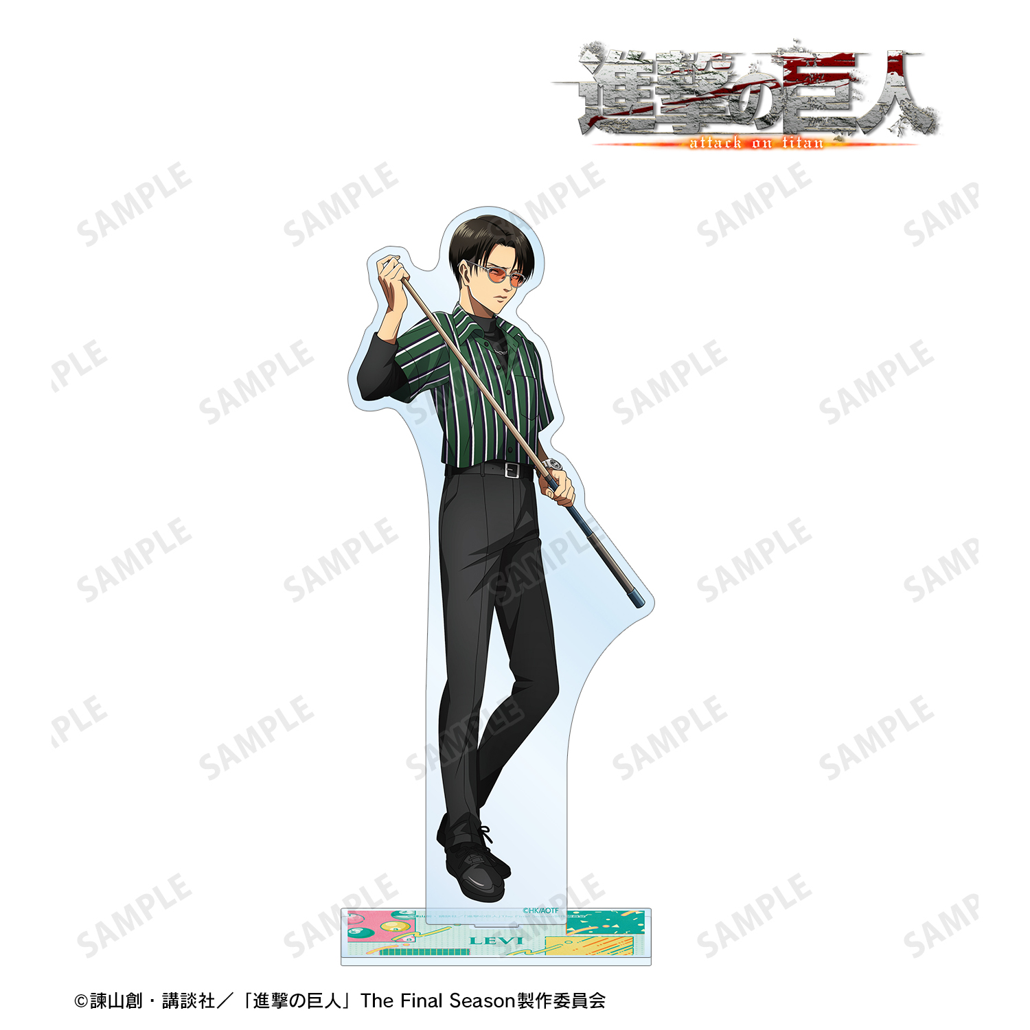 進撃の巨人_描き下ろし リヴァイ レトロ風ファッションver. 特大