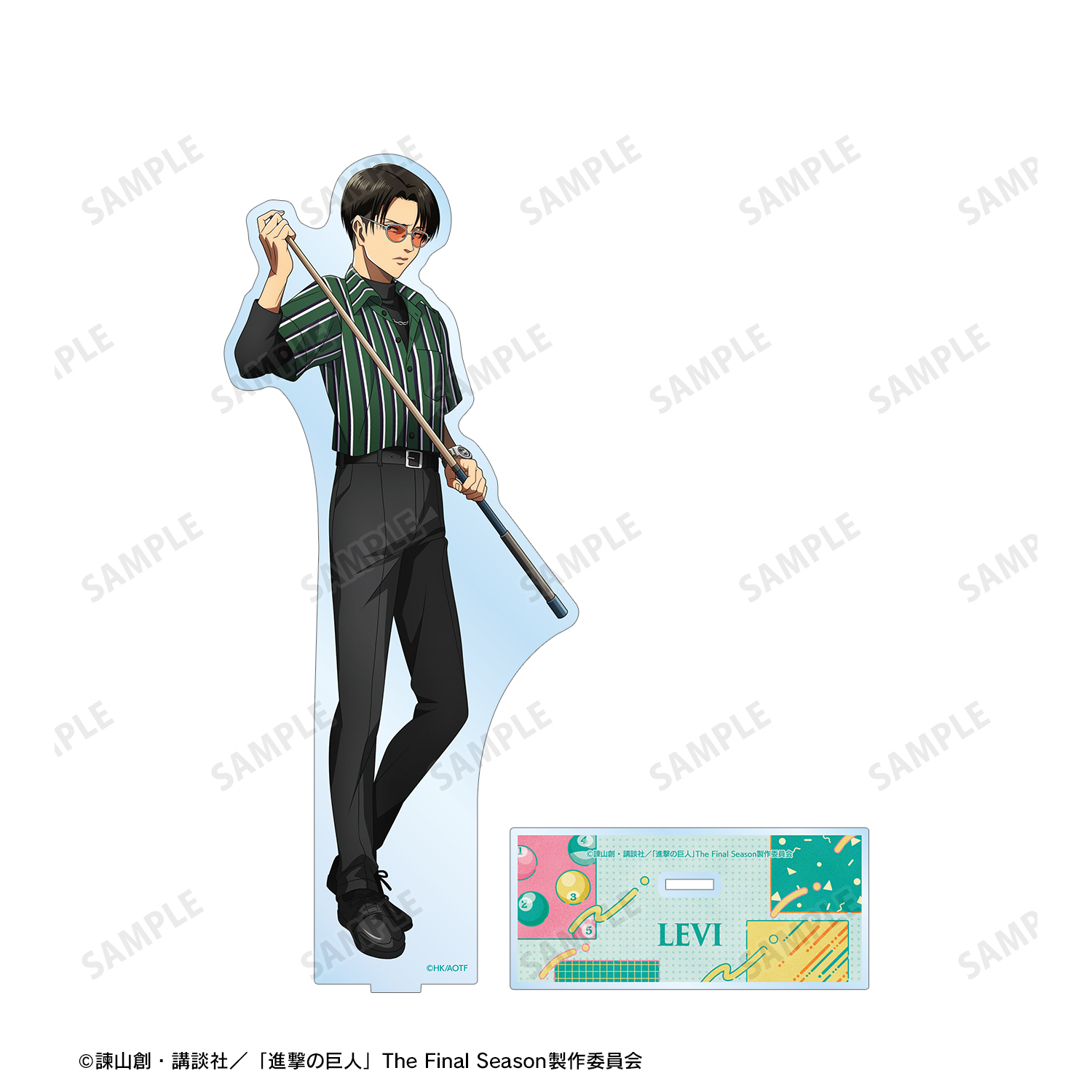 進撃の巨人_描き下ろし リヴァイ レトロ風ファッションver. 特大