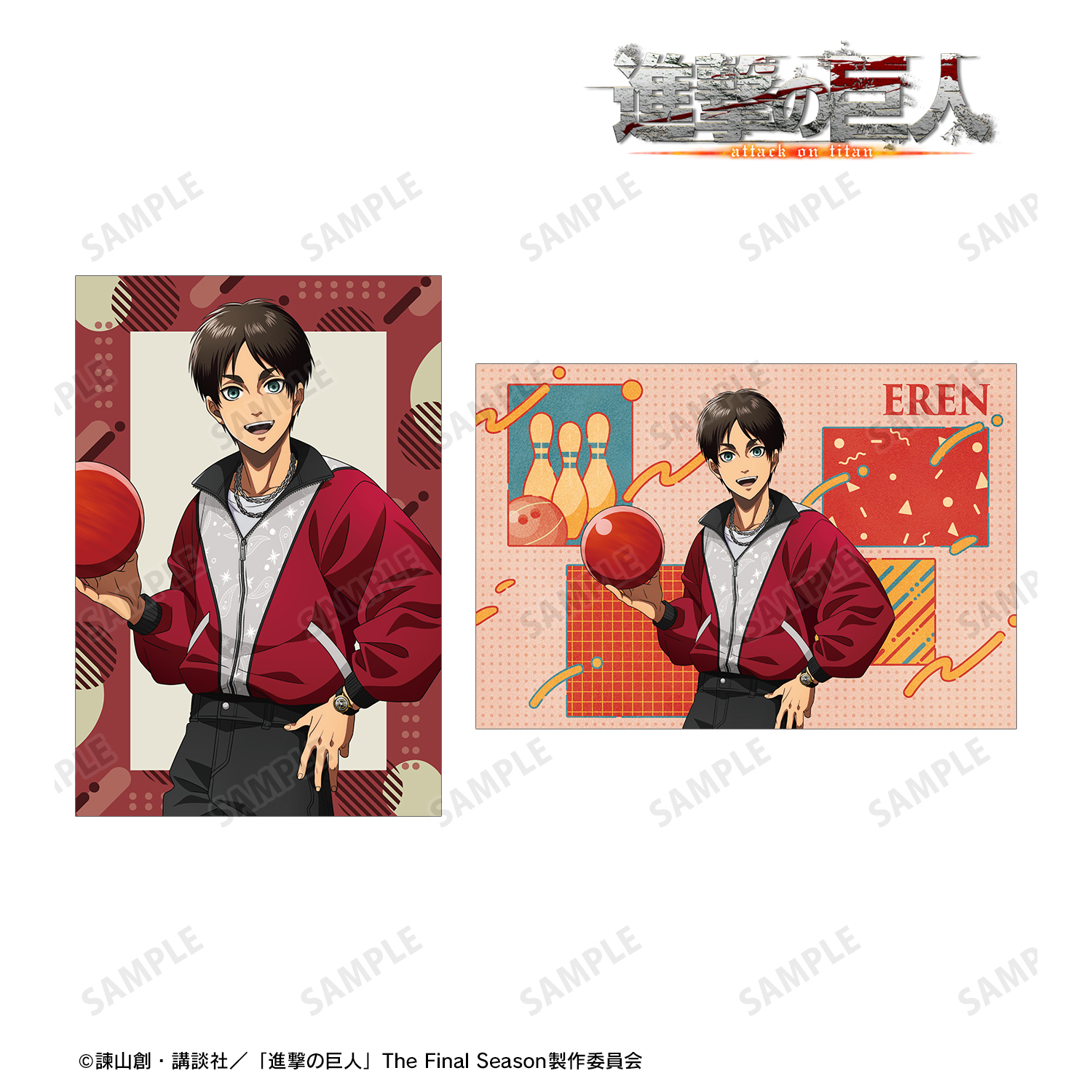 進撃の巨人 エスクリ ポストカード 特典カード2種 エレン｜Yahoo