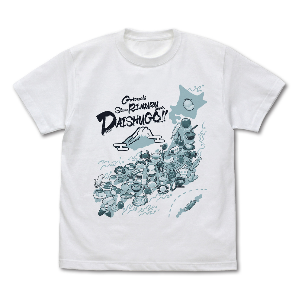転生したらスライムだった件_XLサイズ_ご当地リムル様 Tシャツ/WHITE