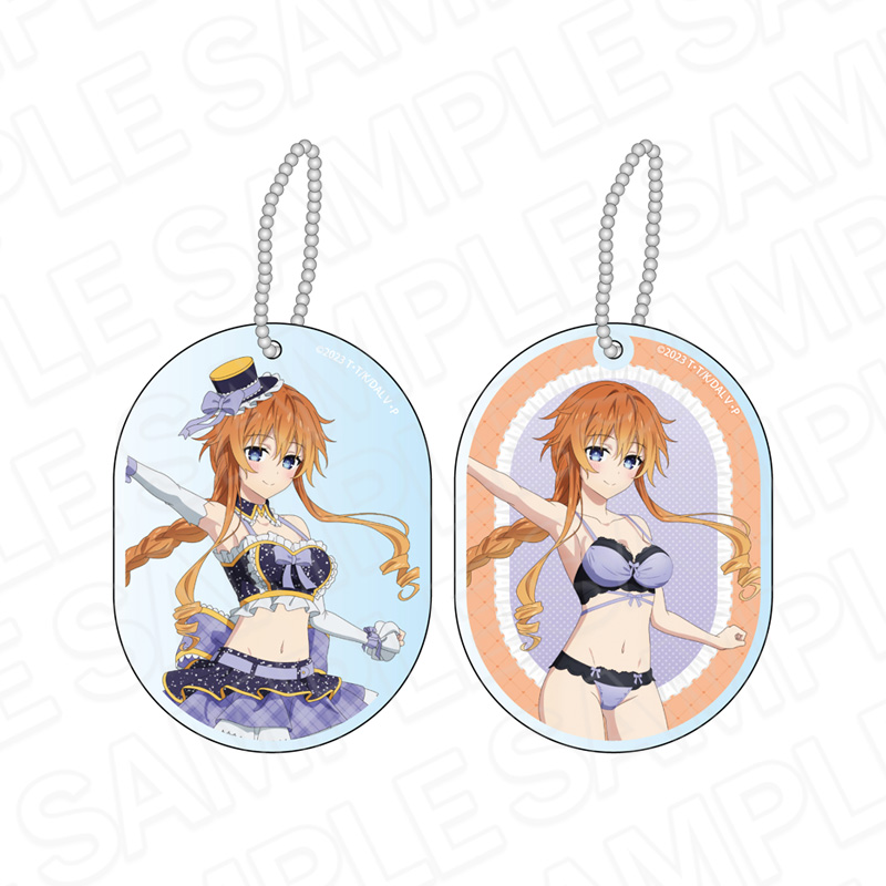 デート・ア・ライブV_チェンジングキーホルダー　八舞夕弦　12周年アイドル ver.