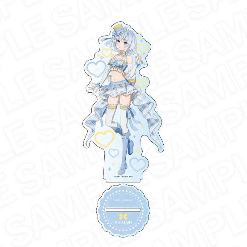 デート・ア・ライブV_ホログラムデカアクリルスタンド　鳶一折紙　12周年アイドル ver.
