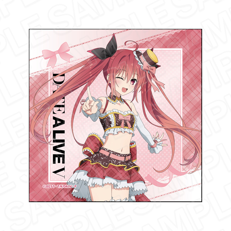 デート・ア・ライブV_マイクロファイバー　五河琴里　12周年アイドル ver.