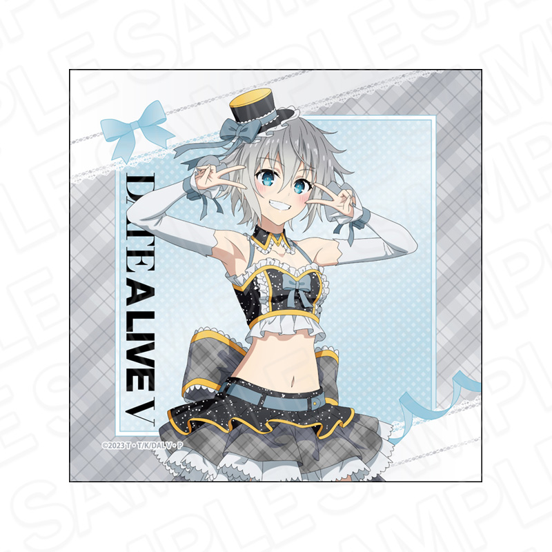 デート・ア・ライブV_マイクロファイバー　本条二亜　12周年アイドル ver.