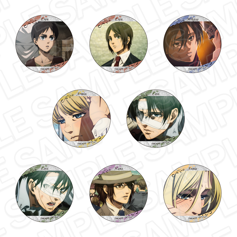 進撃の巨人 The Final Season_カンバッジ(ブラインド)　【OPP／8個入り】【コンプリート仕様】