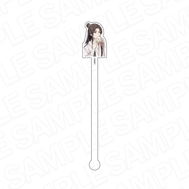 天官賜福 貮_アクリルマドラー　謝憐　食べ歩き ver.