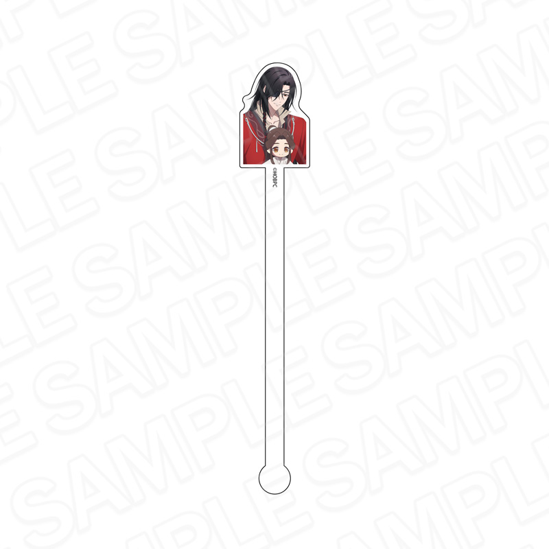 天官賜福 貮_アクリルマドラー　花城　ぬいぐるみと一緒 ver.