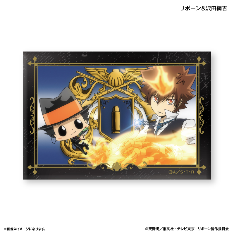 家庭教師ヒットマンREBORN!_ミニアートスタンド リボーン＆沢田綱吉