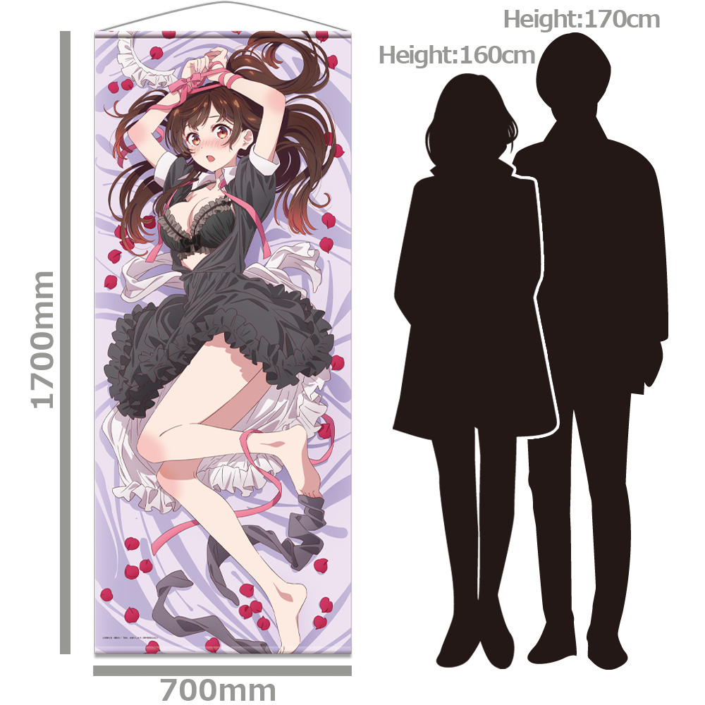 彼女、お借りします_ほぼ等身大タペストリーB ［水原千鶴