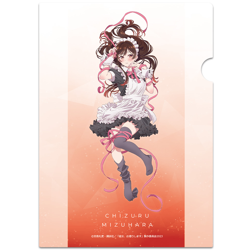 かのかり 部屋着ver クリアファイル 4種セット 4570077759171在】彼女、お借りします 【描き下ろし】クリア