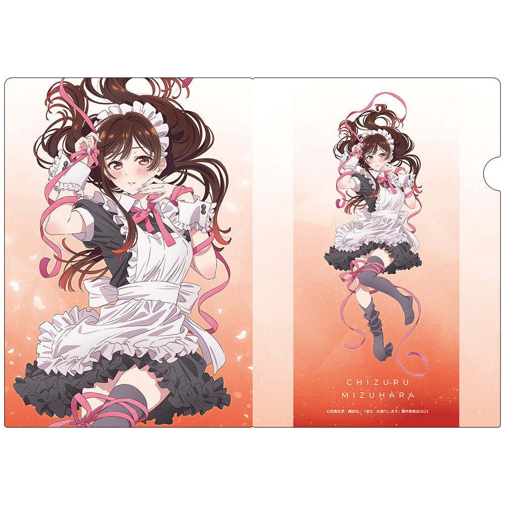 かのかり 部屋着ver クリアファイル 4種セット 4570077759171在】彼女、お借りします 【描き下ろし】クリア