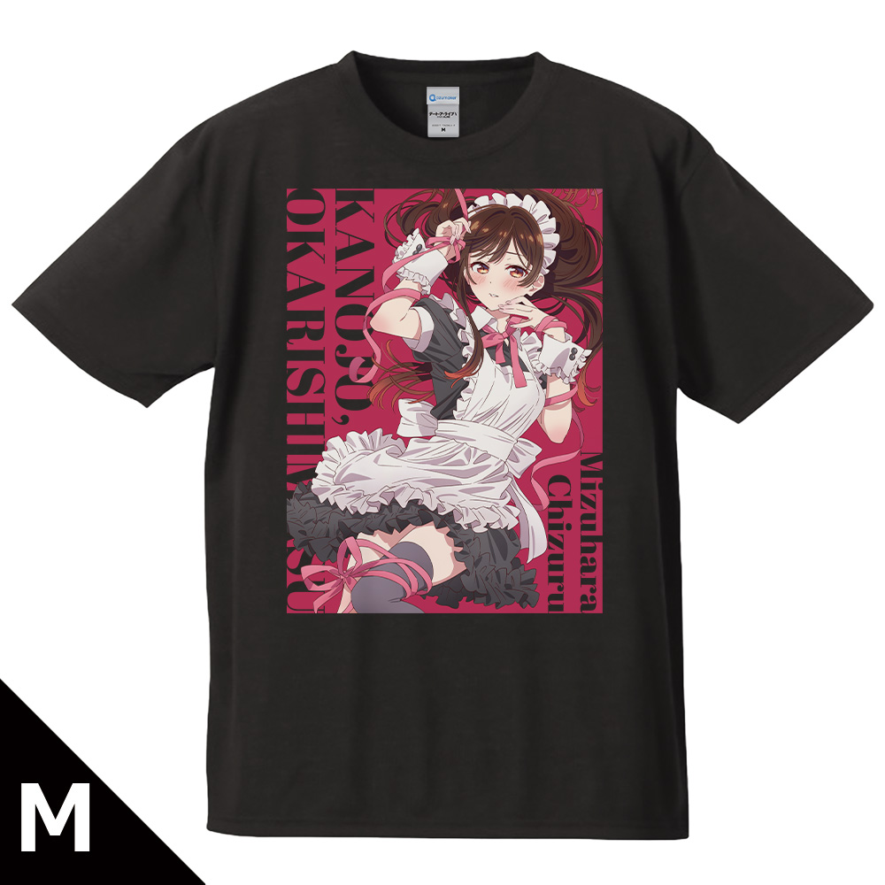 彼女、お借りします_Mサイズ_Tシャツ 水原千鶴 【描き下ろし】