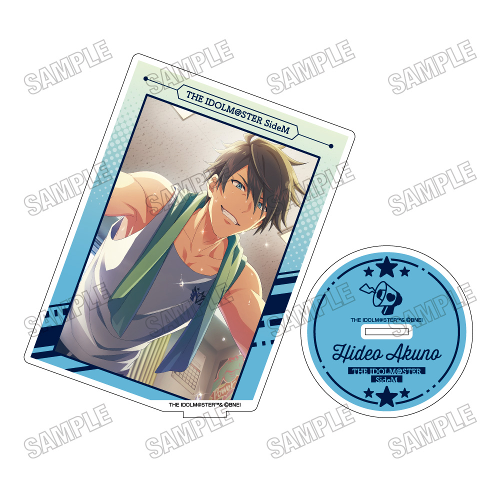 アイドルマスター SideM_カード型アクリルスタンド【PICTURE COLLECTIONver.】?握野英雄