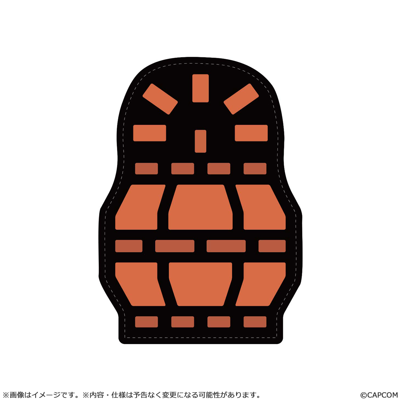 モンスターハンター_ダイカットフロアマット 大タル爆弾アイコン