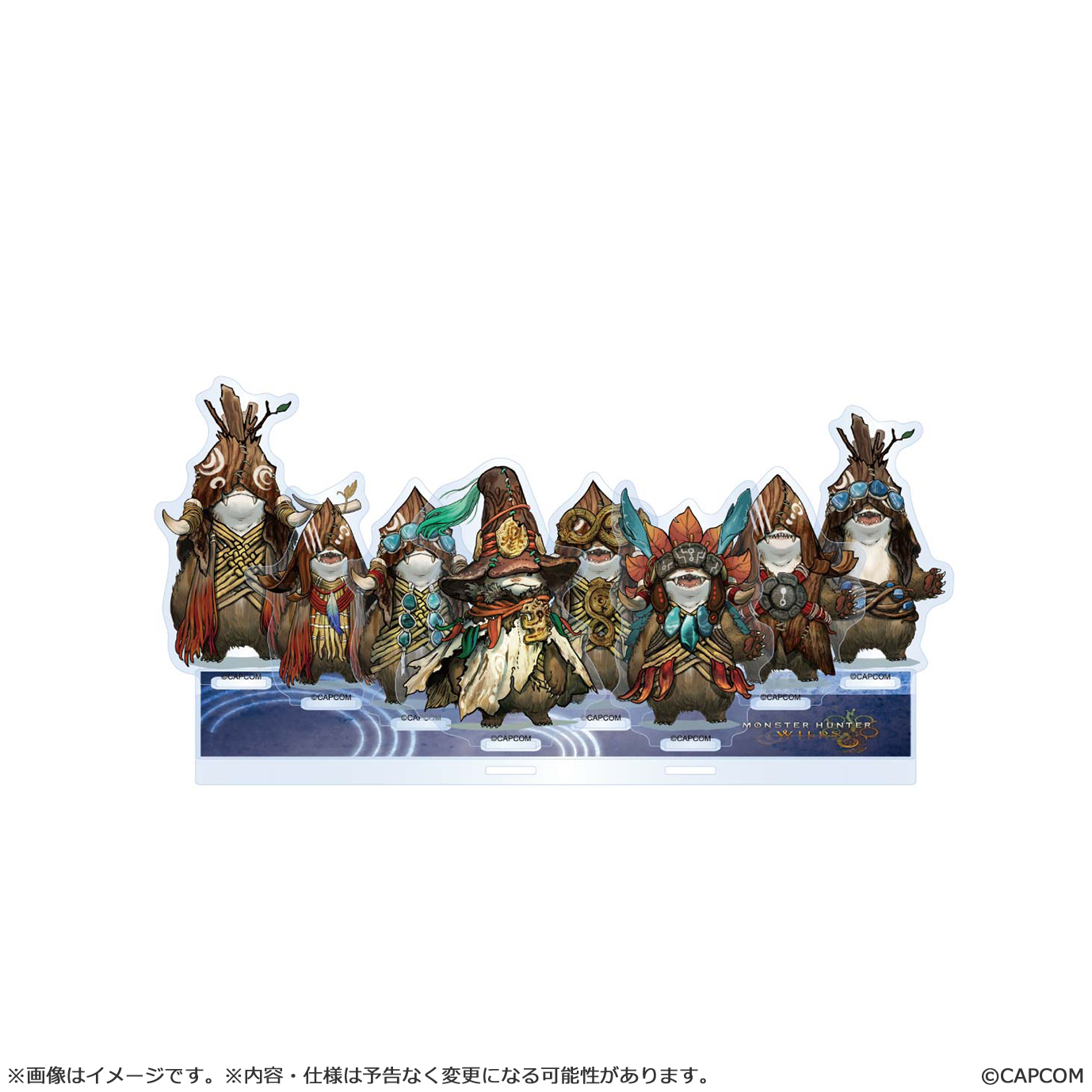 モンスターハンターワイルズ_アクリルスタンド ルロウセット